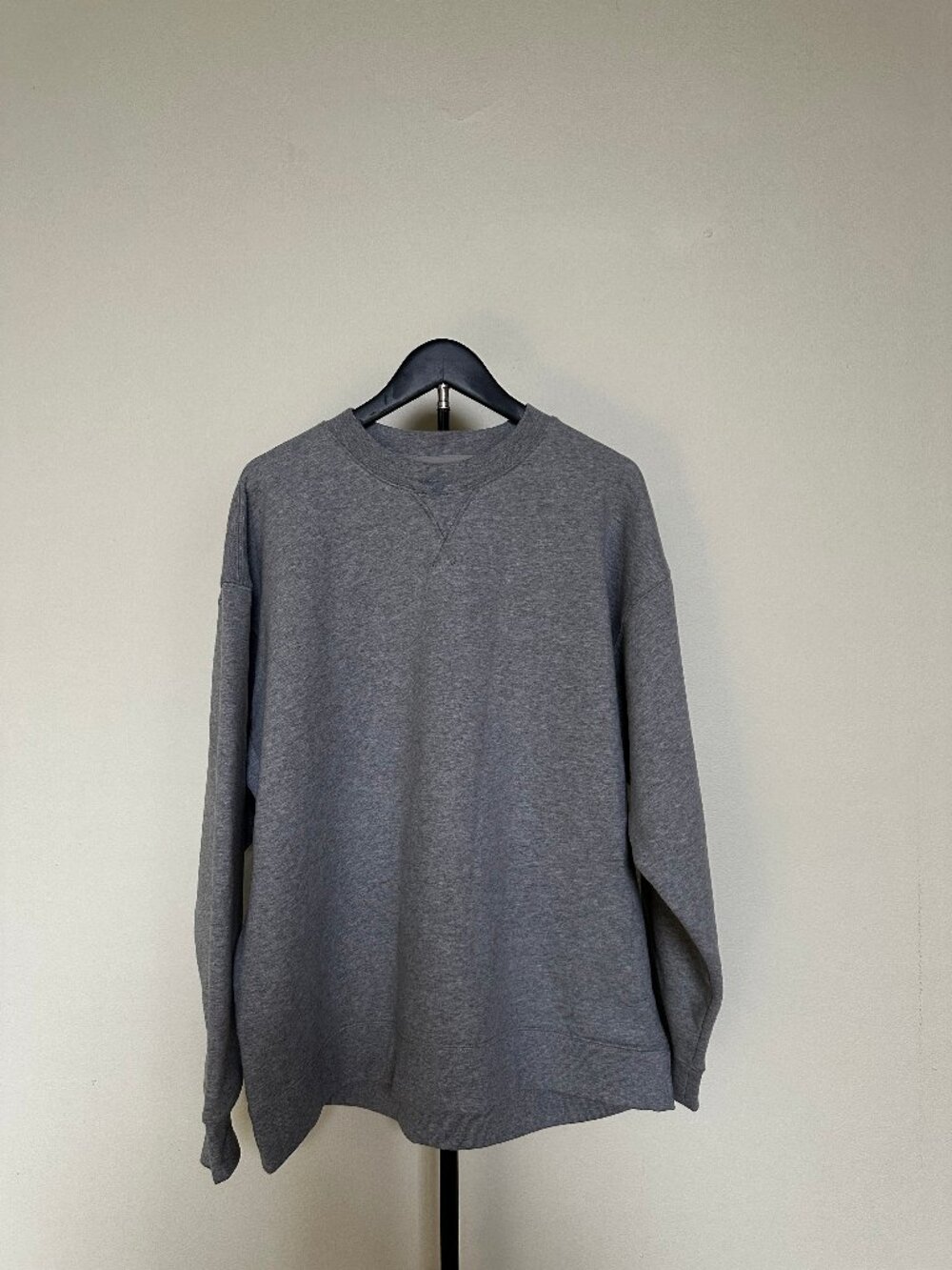 Reformation Vintage Oversized Crewneck Sweatshirt Gray Size M